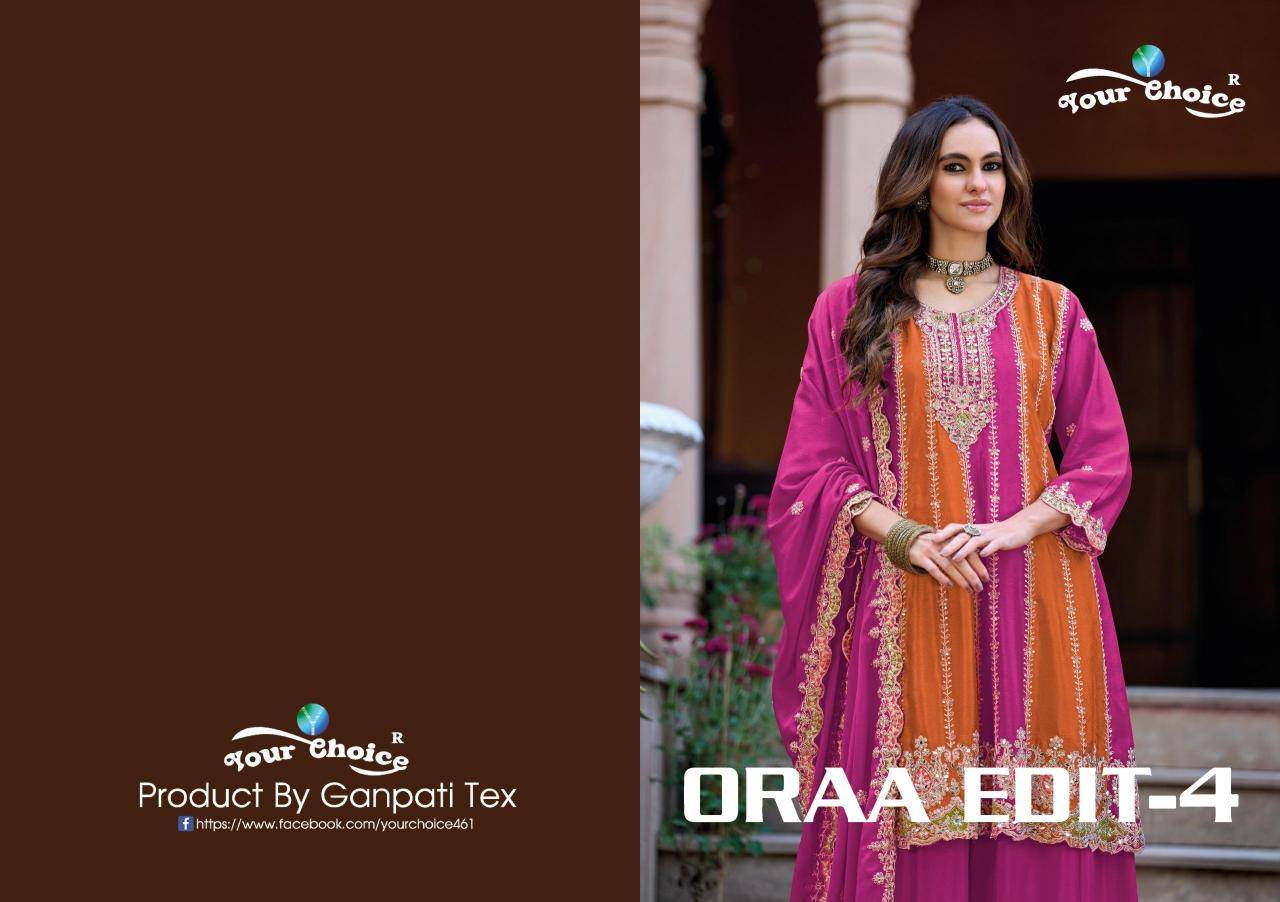 Your choice orra edit-4 salwar suits manufacturers in kolkata